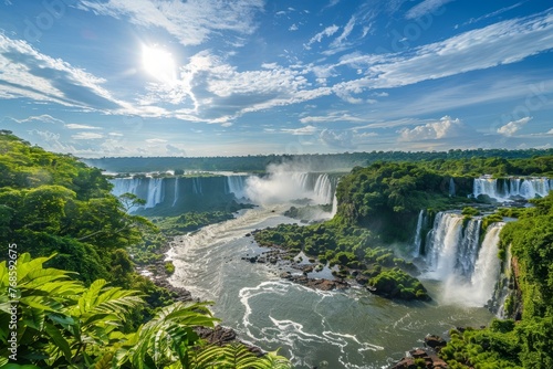 Iguazu Falls Breathtaking View photo