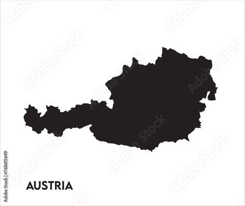 Austria icon vector design  Austria Logo design  Austria s unique charm and natural wonders  Use it in your marketing materials  travel guides  or digital projects  Austria map logo vector