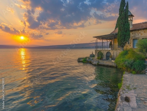 Sea of Galilee s Serene Beauty