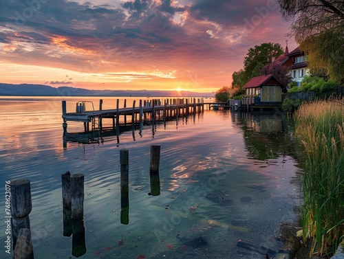 Lake Constance Tranquil Beauty © mogamju