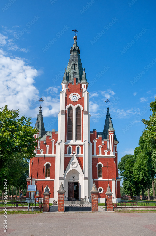 Church of St. Vitus in Mełgiew, Lublin Voivodeship, Poland Church of St. Vitus in Mełgiew, Lublin Voivodeship, Poland