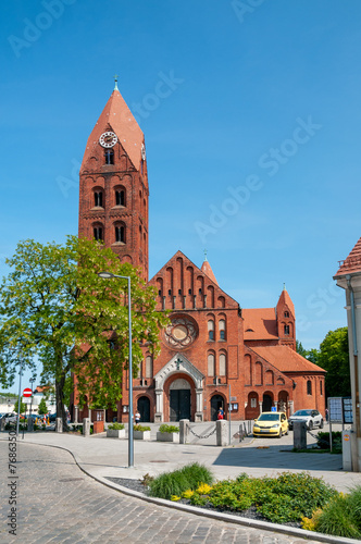 Co-Cathedral of St. Stanislaus the Bishop in Ostrów Wielkopolski, Greater Poland Voivodeship, Poland photo