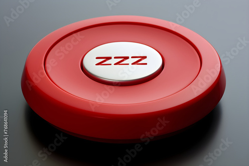 Illustration of a Bold Red 'EZ' Button Symbolizing Simplicity and Ease in Business and Technology