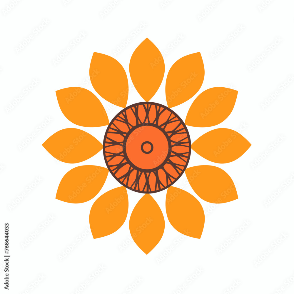 Illustration of flower Illustration of flower