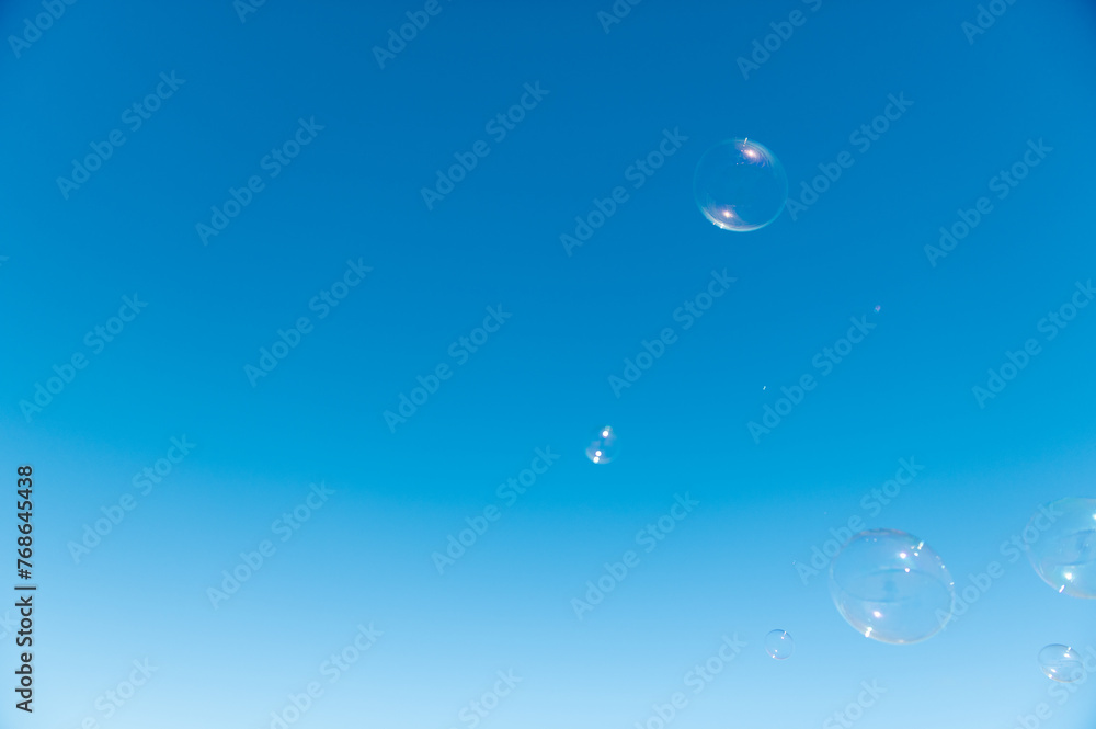 空とシャボン玉 空とシャボン玉