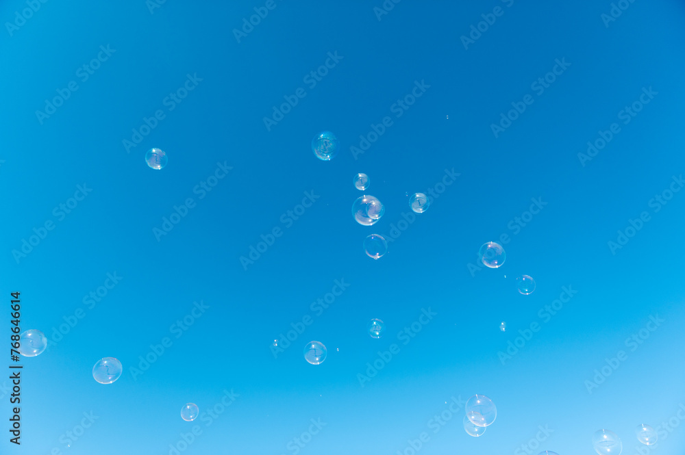 空とシャボン玉 空とシャボン玉