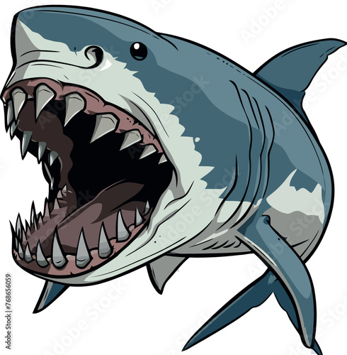 animali Marini, squalo, orca e tartaruga 012