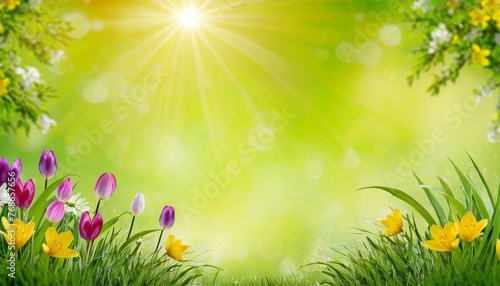 art abstract spring background or summer background
