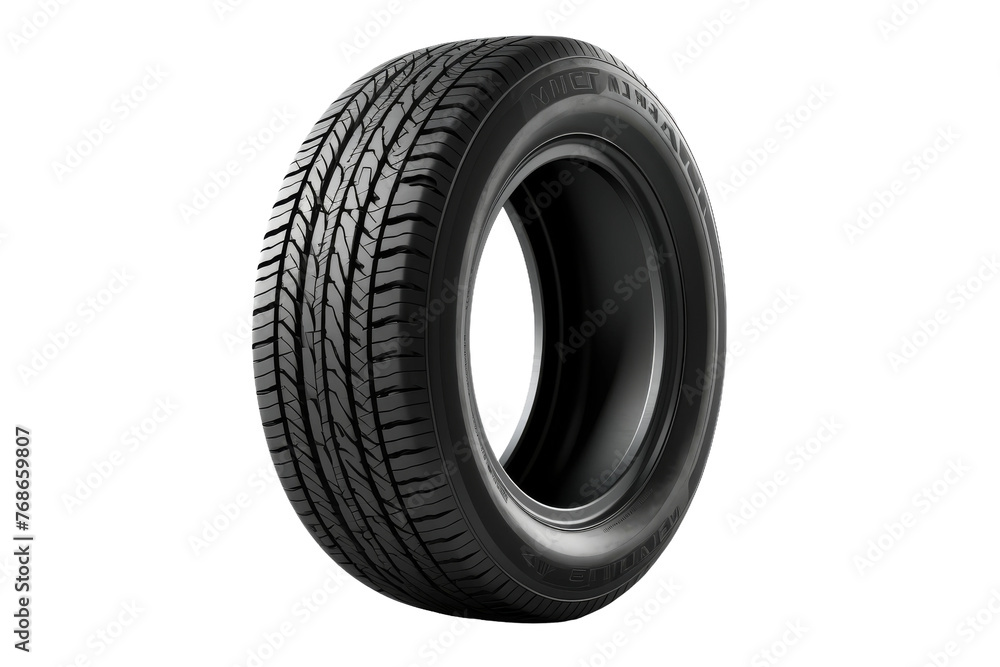 The Lone Tire: A Study in Minimalism. On a White or Clear Surface PNG Transparent Background. The Lone Tire: A Study in Minimalism. On a White or Clear Surface PNG Transparent Background.