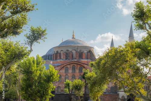 Hagia Irene or St. Irene is the Greek Orthodox Church in the courtyard outside Topkapı Palace. photo