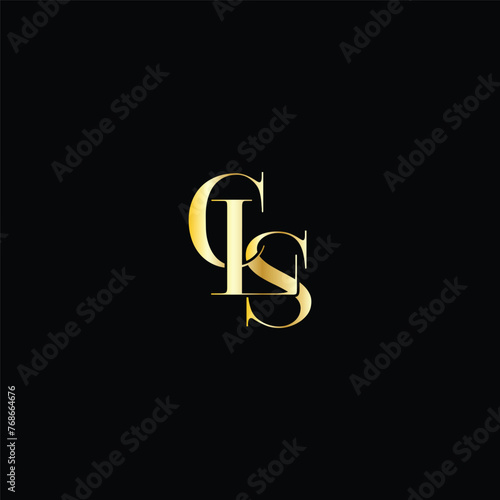 vector CLS luxury logo photo