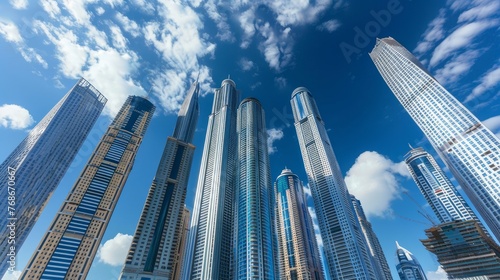 skyscrapers in business environment
