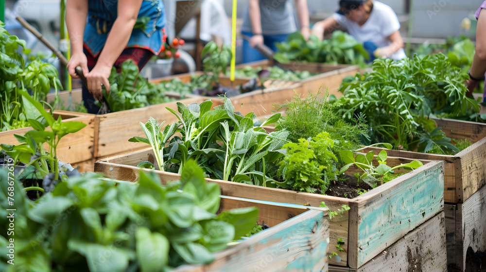 people harvesting, close up at garden, agriculture industry, organic farming people harvesting, close up at garden, agriculture industry, organic farming