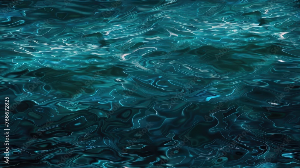 a dark blue water surface with gentle ripples and waves, creating an abstract pattern reminiscent of the sea or ocean, perfect for backgrounds or artistic compositions. SEAMLESS PATTERN a dark blue water surface with gentle ripples and waves, creating an abstract pattern reminiscent of the sea or ocean, perfect for backgrounds or artistic compositions. SEAMLESS PATTERN