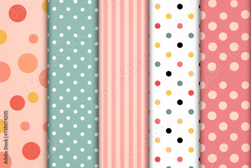 abstract dotted lines design background