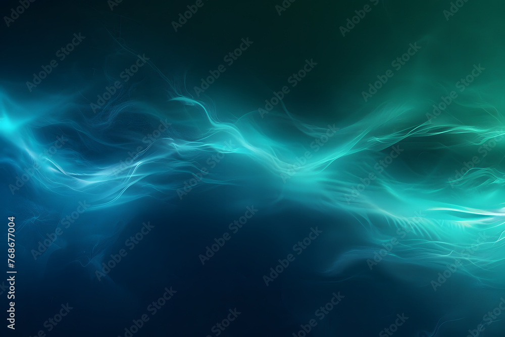 blue green neon light, dark night, grainy grunge texture, abstract fantasy background, gradient color water flow, web header, banner wide panorama blue green neon light, dark night, grainy grunge texture, abstract fantasy background, gradient color water flow, web header, banner wide panorama