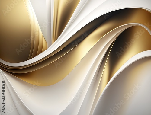 White gold pattern background, poster, wallpaper