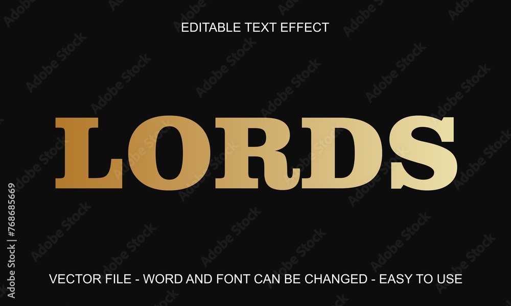 Golden white luxury editable text effect Golden white luxury editable text effect