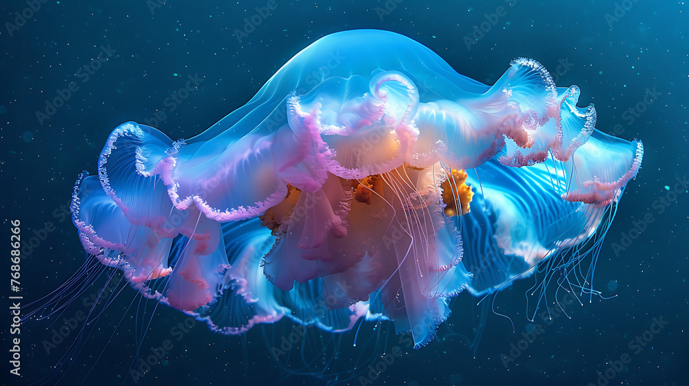 Fototapeta premium jellyfish in the sea