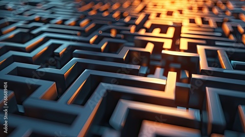 Simplification concept. Generative AI