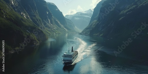 Geirangerfjord Fjord Landscapes photo