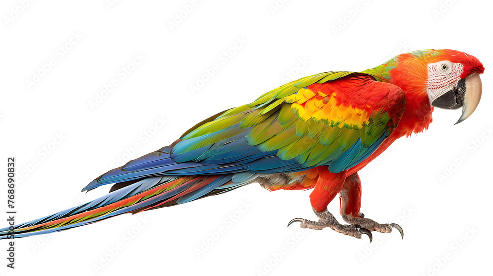 Fototapeta premium Buffons Macaw Ai Generative
