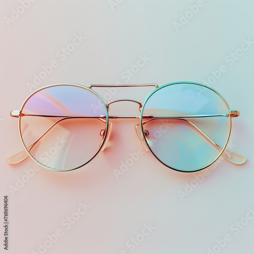 Vintage eyeglasses, isolated on white background, old, classic, retro, nostalgia, 60s, 70s, 80s, 90s, 2000s
