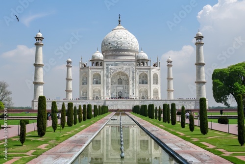 Taj Mahal's Architectural Marvel