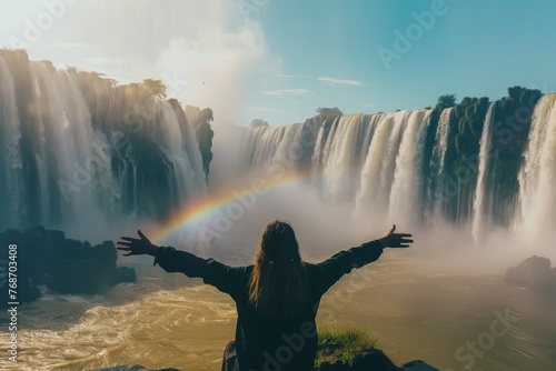 Iguazú Falls Natural Wonder photo