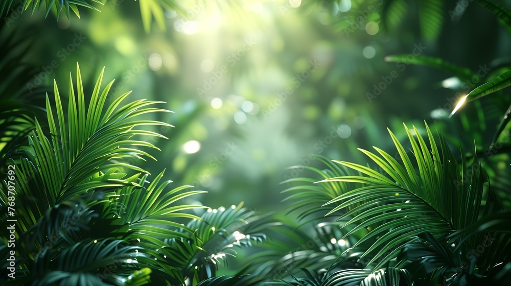 Natural tunnel in tropical jungle forest. Lush, foliage and trees of evergreen dense rain forest. Natural tunnel in tropical jungle forest. Lush, foliage and trees of evergreen dense rain forest.