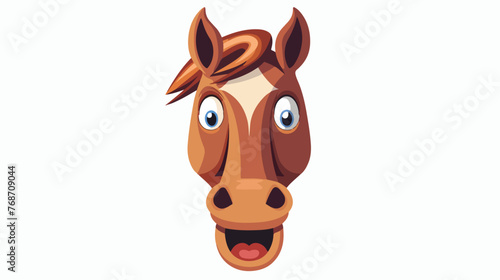 Horse emoji illustration