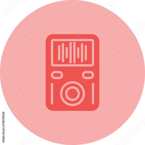 MP3 Player Vector Icon