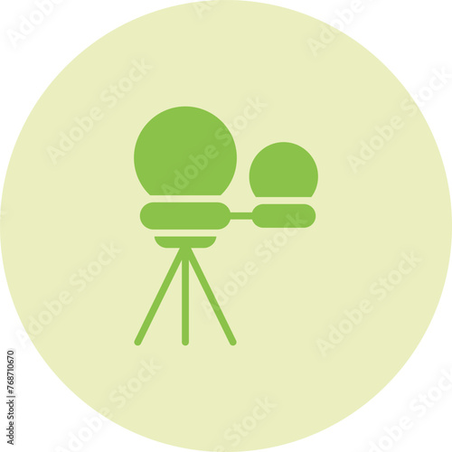 Heliograph Vector Icon photo