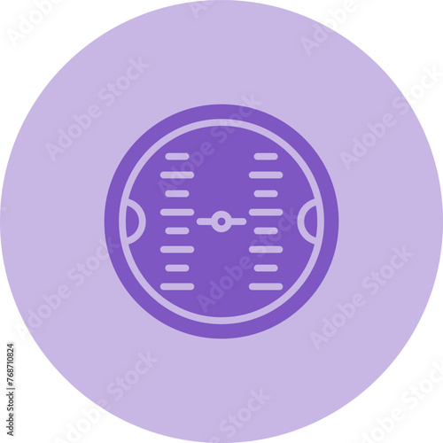 Altitude Meter Vector Icon