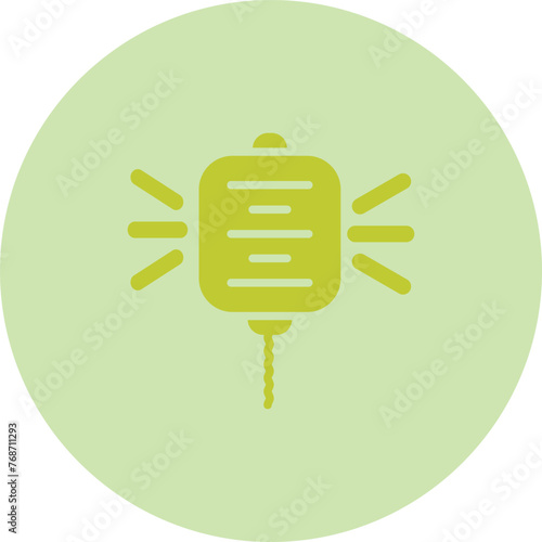  Police Radio Vector Icon