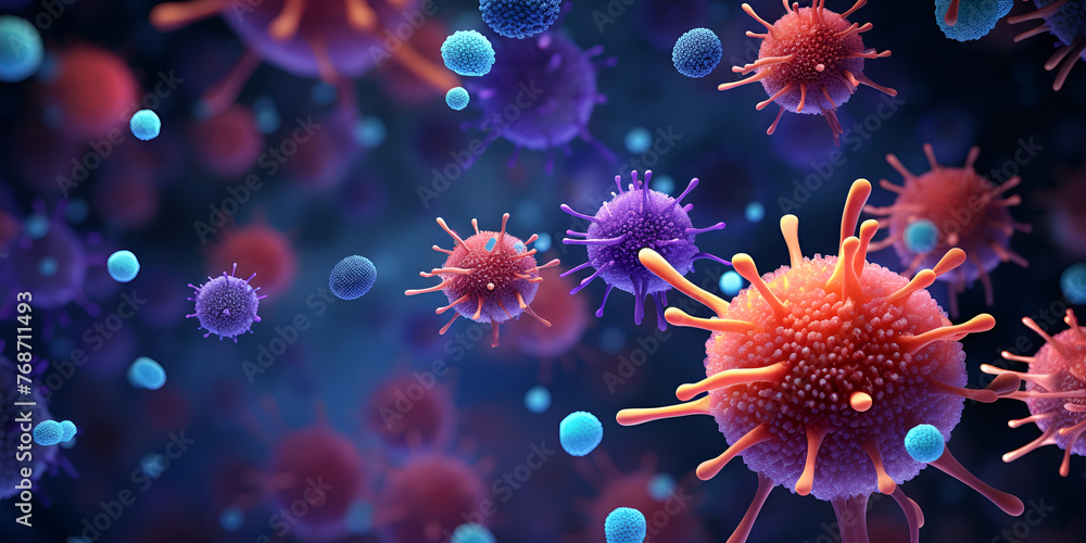 Vista microscópica de las células cancerosas en un entorno celular natural dinámico
Vista microscópica de las células cancerosas en un entorno celular natural dinámico