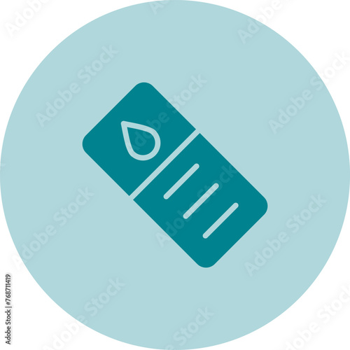 Microscope Slide Vector Icon