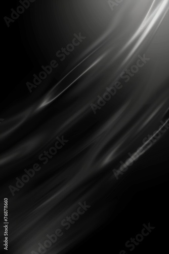 Sleek Black Blurred Lines on Dark Gradient Wallpaper