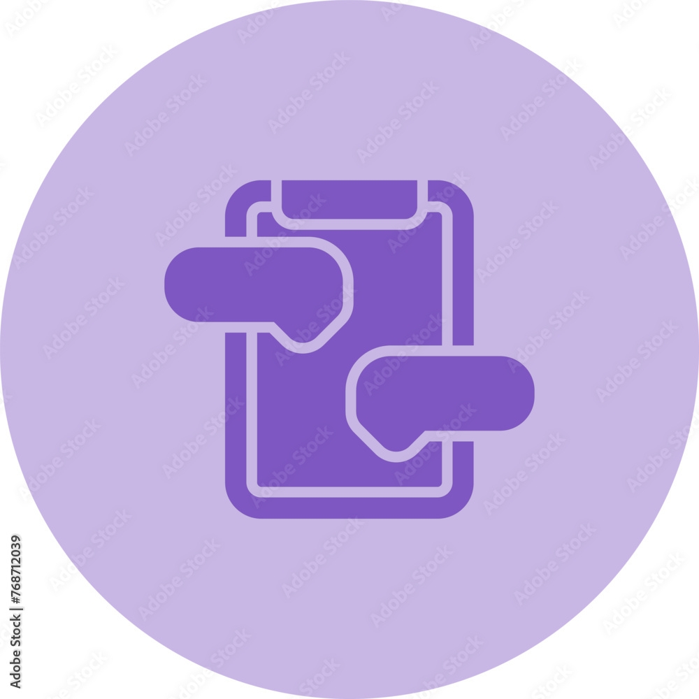 Messaging Services Vector Icon