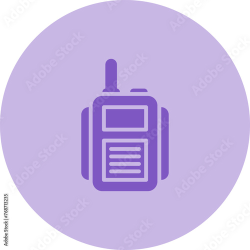 Hand-crank radio Vector Icon