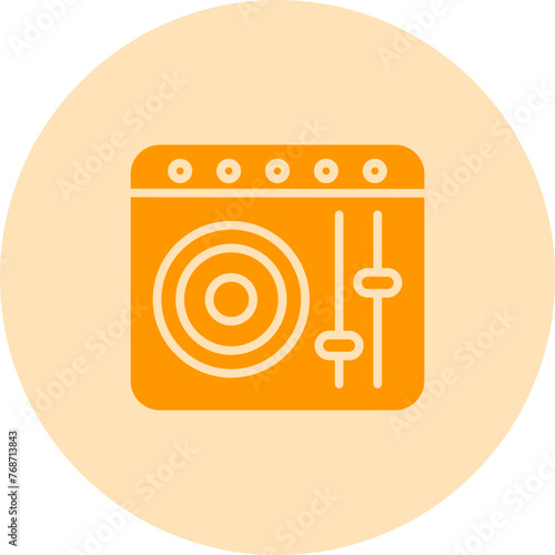 DJ Controller Vector Icon