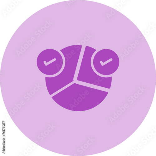 Market Segmentation Vector Icon