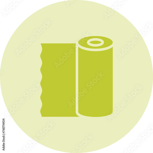 Plastic sheeting Vector Icon