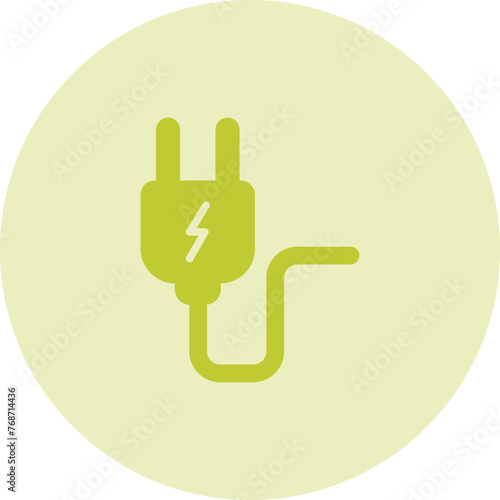 Power Cable Vector Icon
