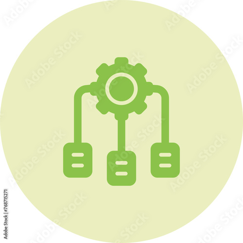 Software-Defined Networkin Vector Icon photo