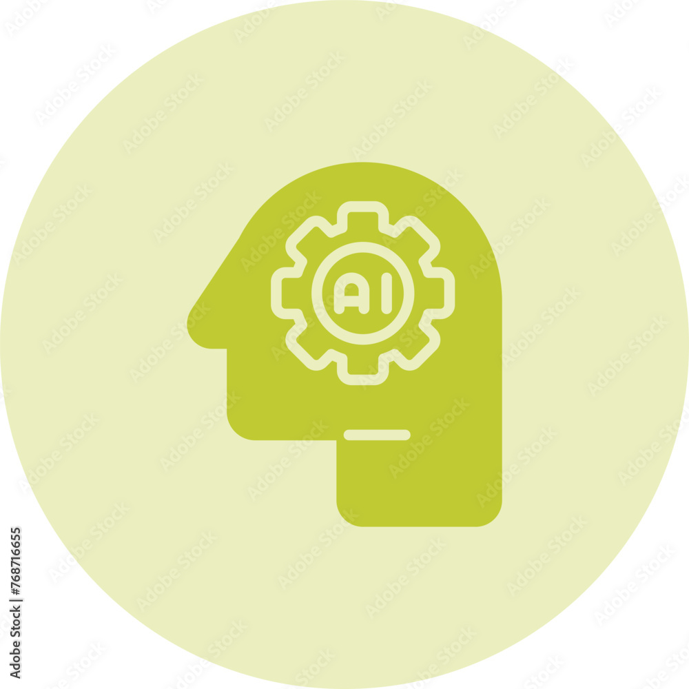 Artificial Intelligence Vector Icon Artificial Intelligence Vector Icon