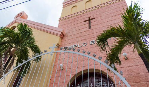 03.03.2024 - Camaguey, Santa Lucia, Cuba - Iglesia Bautista - Templo Bautista, church. Travel