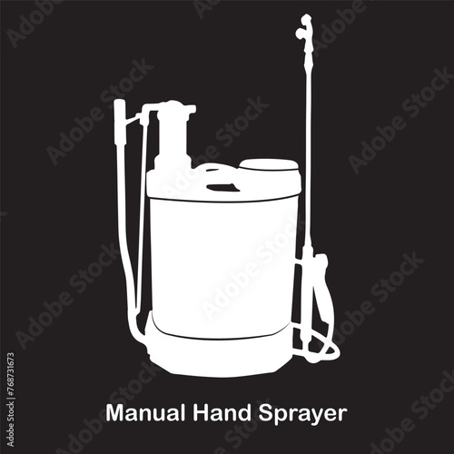 Hand sprayer icon