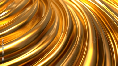  the upper half of the image on a gold background with a blurred lower half