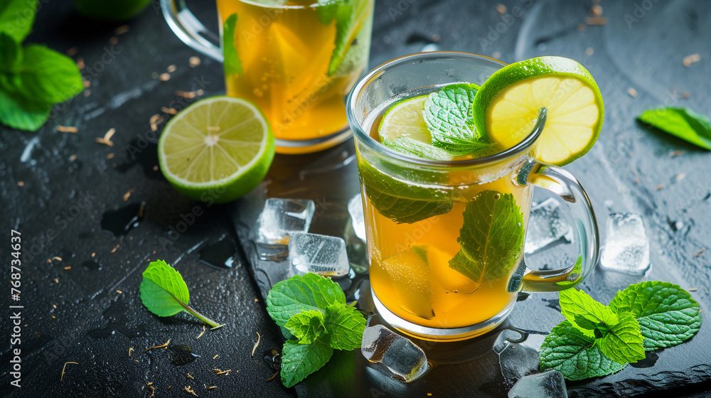 Citrus Mint Tea Elegance Citrus Mint Tea Elegance